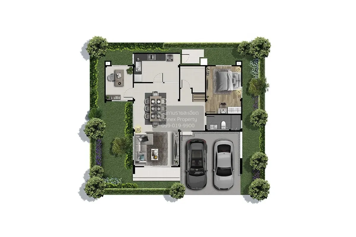 ขายบ้าน  โมเดน บางนา - เทพารักษ์ บางเพรียง บางบ่อ สมุทรปราการ CX- 2