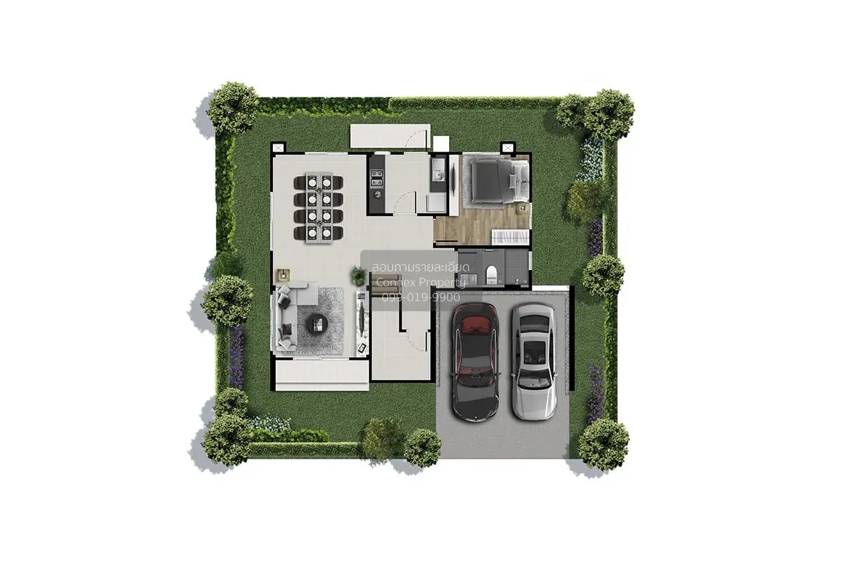 ขายบ้าน  โมเดน บางนา - เทพารักษ์ บางเพรียง บางบ่อ สมุทรปราการ CX- 3