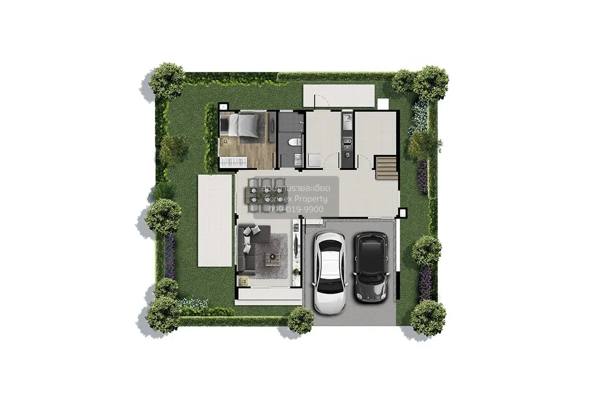 ขายบ้าน  โมเดน บางนา - เทพารักษ์ บางเพรียง บางบ่อ สมุทรปราการ CX- 2