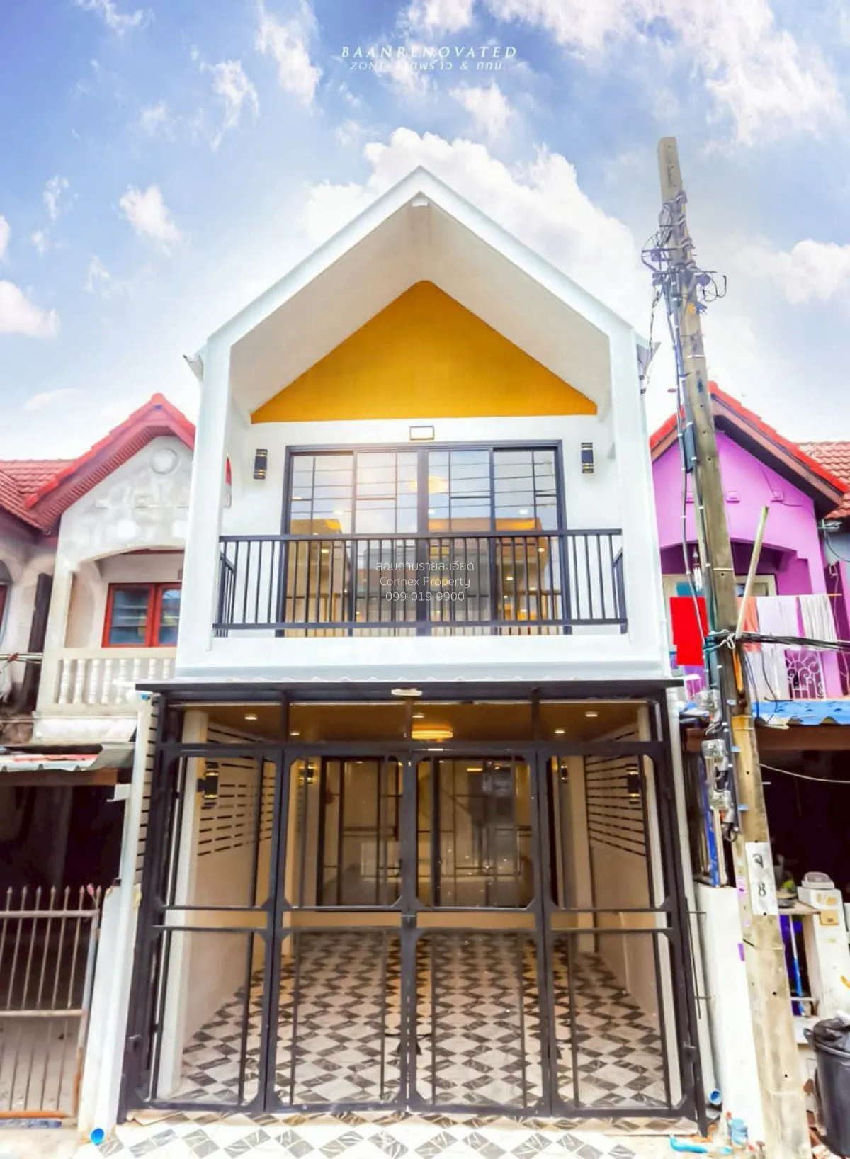 ขายทาวน์เฮ้าส์/ทาวน์โฮม  พาราไดซ์วิลล์ ประเสริฐมนูกิจ รีโนเวทใหม่ 1