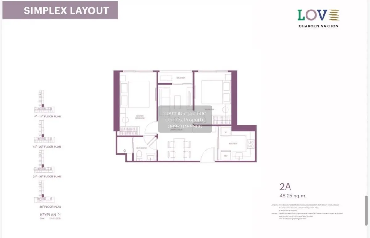 ขายคอนโด  เลิฟ เจริญนคร วิวสวย วิวแม่น้ำ BTS-กรุงธนบุรี บางลำภูล่ 3