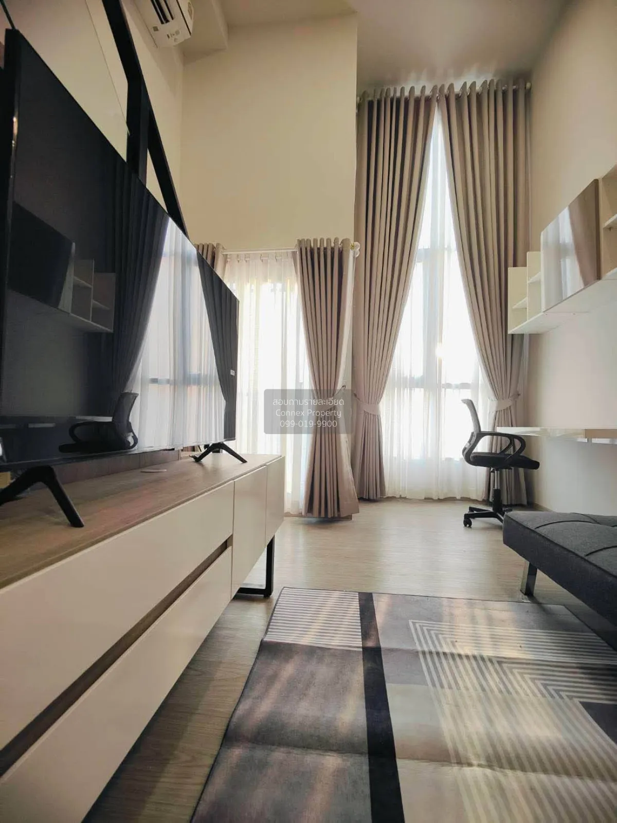 เช่าคอนโด  ออริจิ้น ปลั๊ก แอนด์ เพลย์ รามคำแหง ทริปเปิ้ล สเตชั่น  2