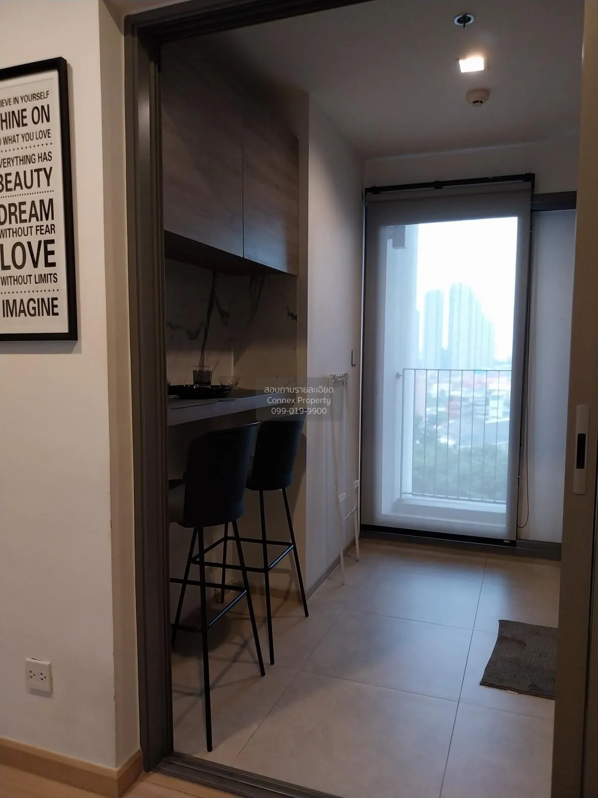 For Rent Condo , Whizdom Connect Sukhumvit , BTS-Punnawithi , Ban