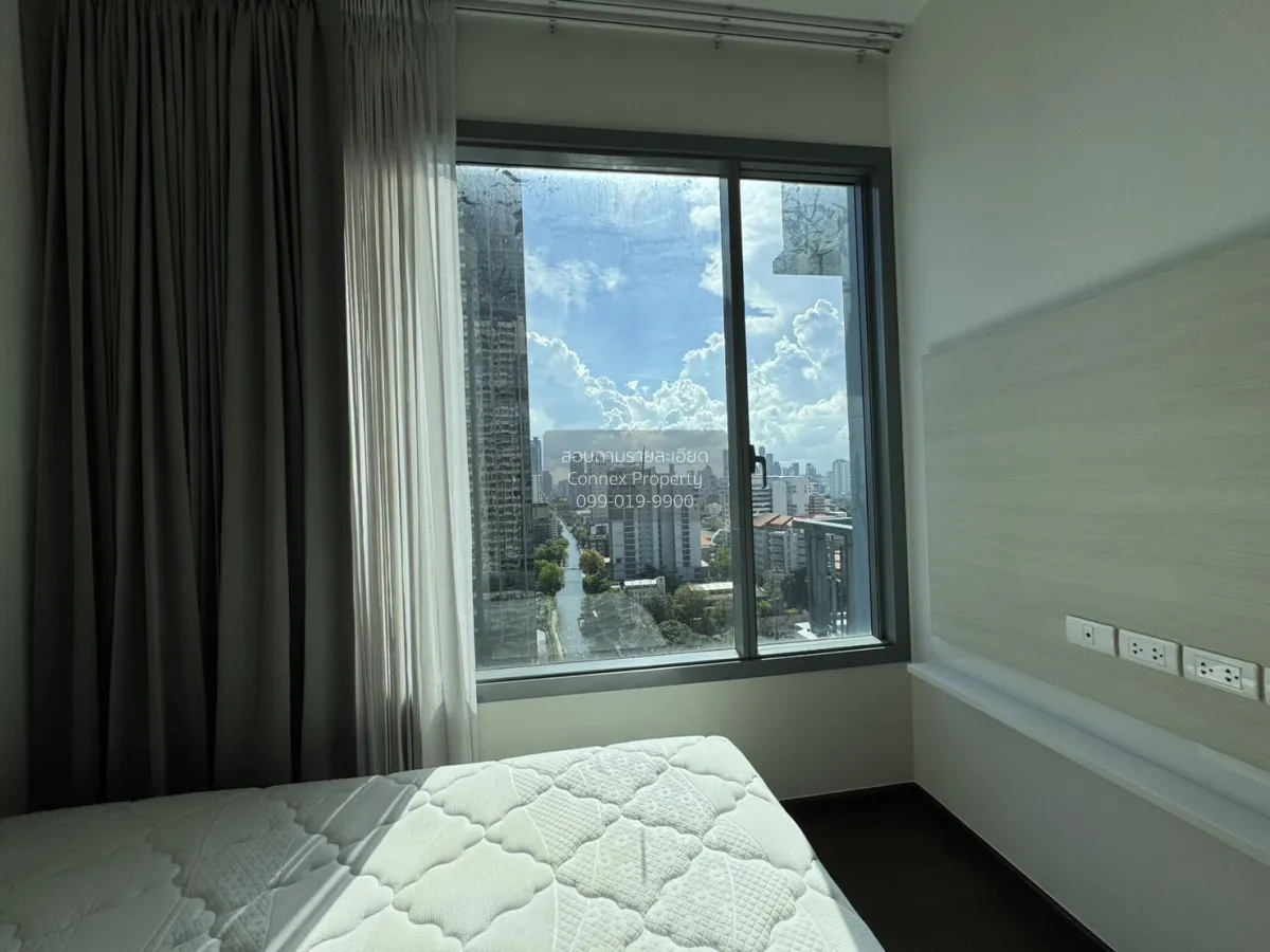 For Rent Condo , Q Asoke , high floor , MRT-Phetchaburi , Makkasa