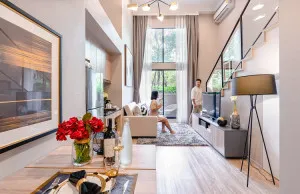 ขายคอนโด  บลอสซั่ม คอนโด แอท สาทร - เจริญราษฎร์ ดูเพล็กซ์ BTS-สุรศักดิ์ ทุ่งวัดดอน เขต สาทร กรุงเทพ CX-150266