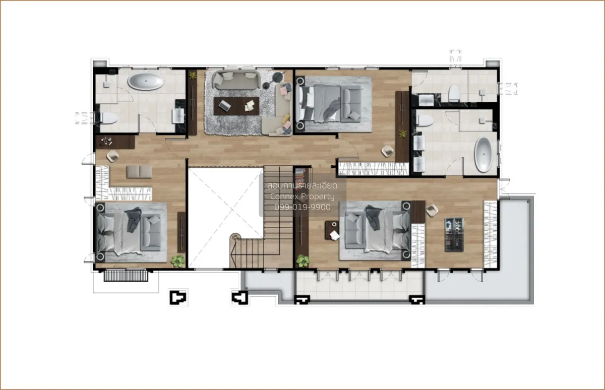 ขายบ้าน  มนต์เสน่ห์ ราชพฤกษ์ - แจ้งวัฒนะ คลองข่อย ปากเกร็ด นนทบุร 3