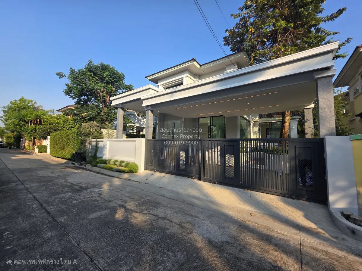 ขายบ้าน  ลัดดารมย์ ปิ่นเกล้า รีโนเวทใหม่ บางคูเวียง บางกรวย นนทบุ 2