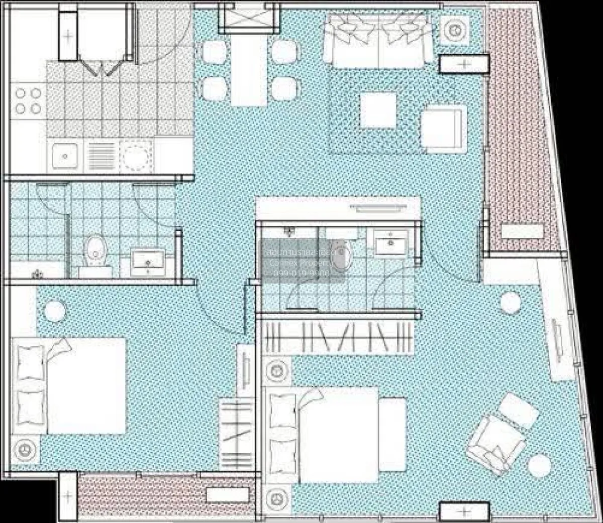 ขายคอนโด  โฟกัส เพลินจิต BTS-เพลินจิต คลองเตย เขต คลองเตย กรุงเทพ