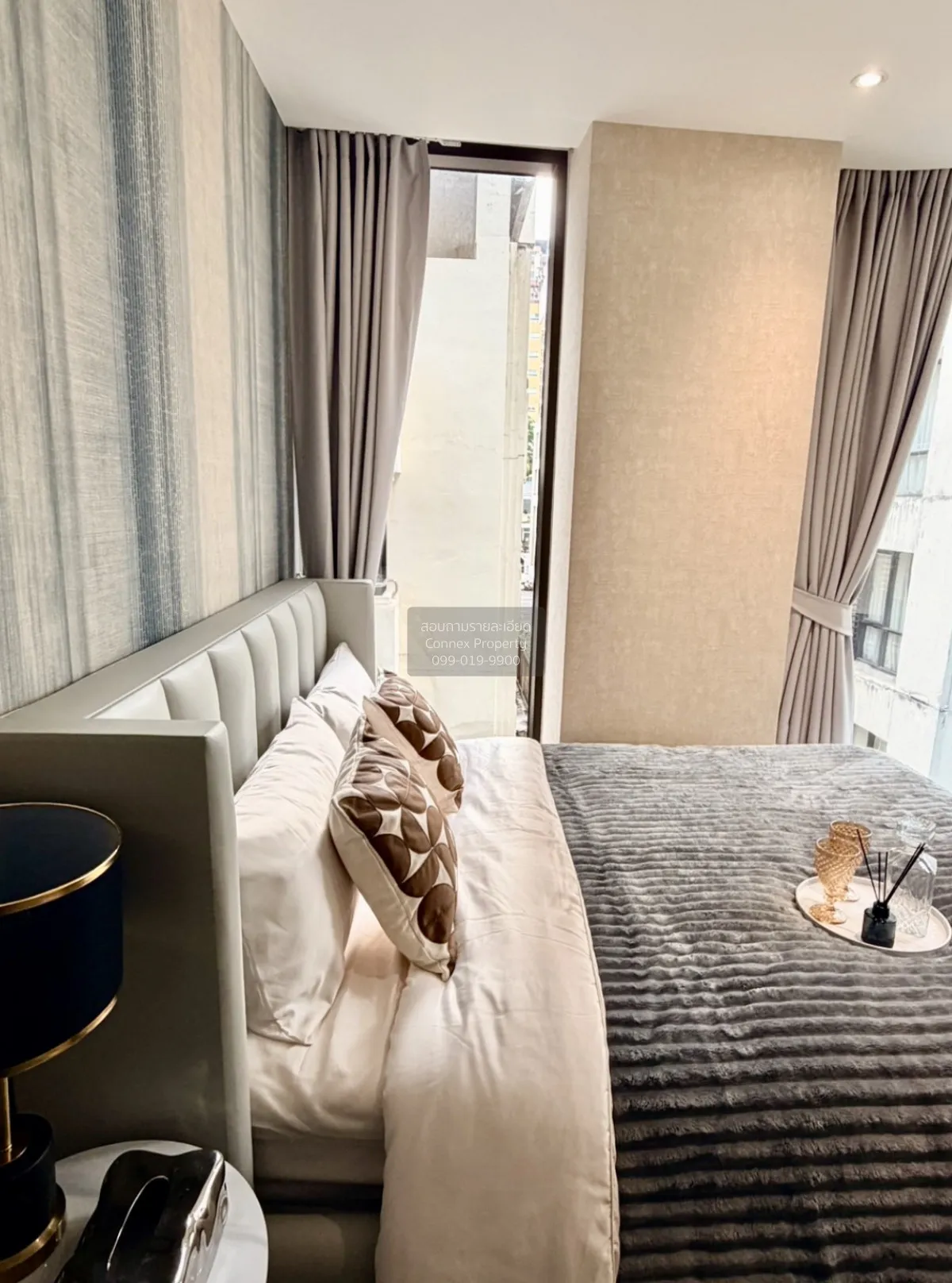 For Rent Condo , FYNN Asoke , nice view , corner unit , wide fron 3