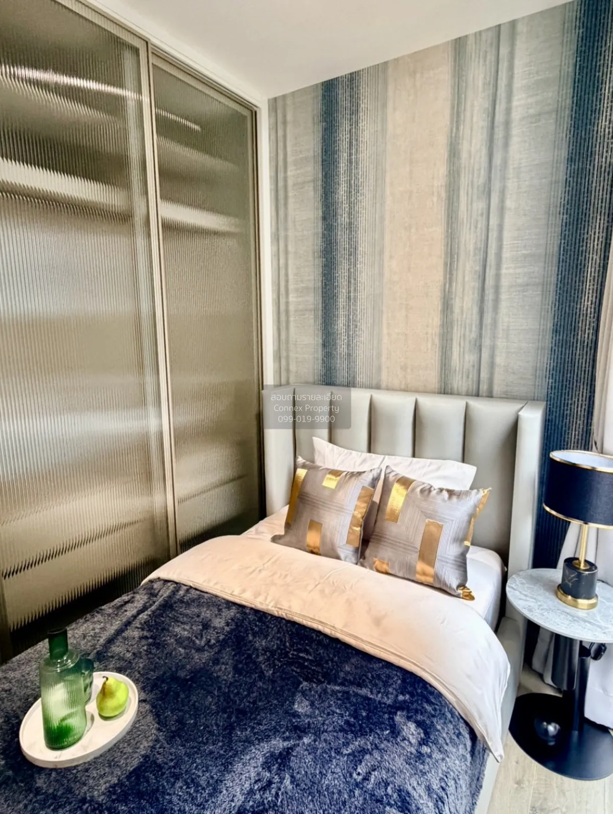 For Rent Condo , FYNN Asoke , nice view , corner unit , wide fron 4