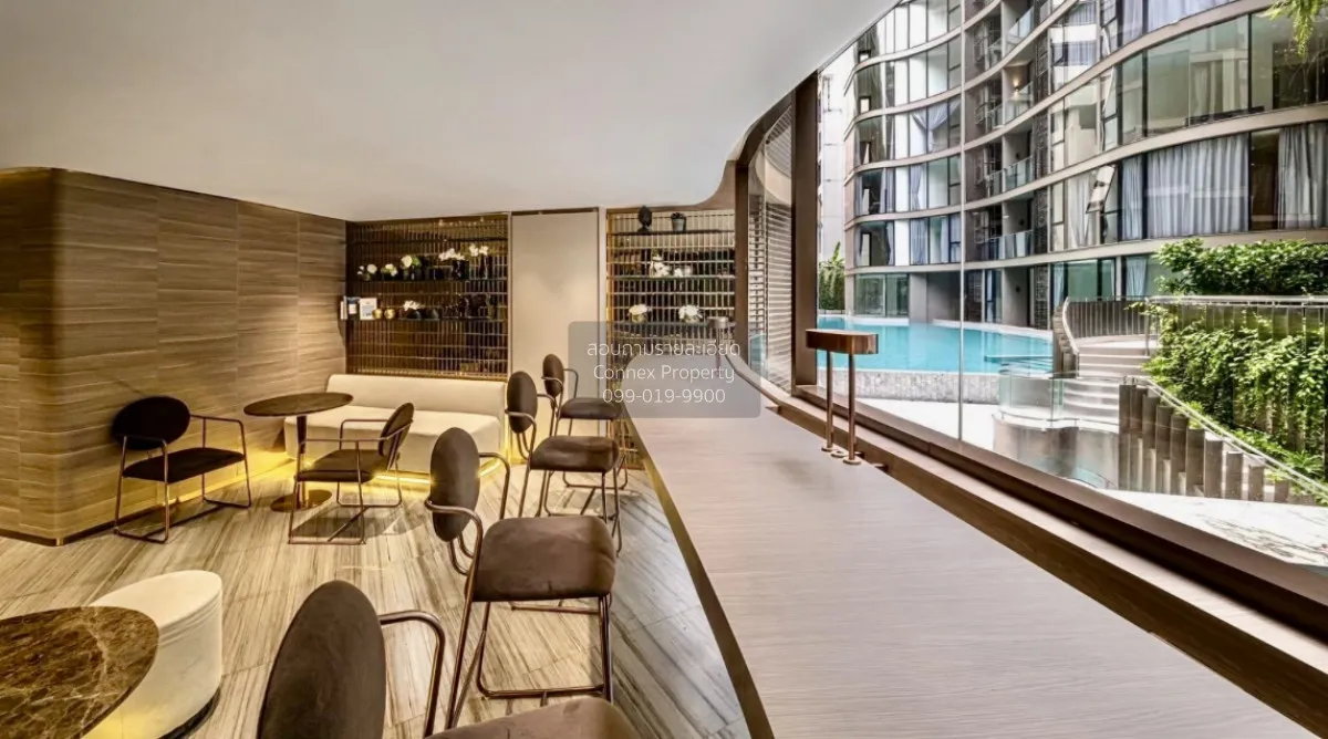 For Rent Condo , FYNN Asoke , nice view , corner unit , wide fron