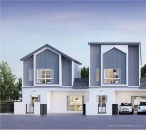 ขายทาวน์เฮ้าส์/ทาวน์โฮม  เดอะ คอนเนค ประชาอุทิศ ในคลองบางปลากด พระสมุทรเจดีย์ สมุทรปราการ CX-150771