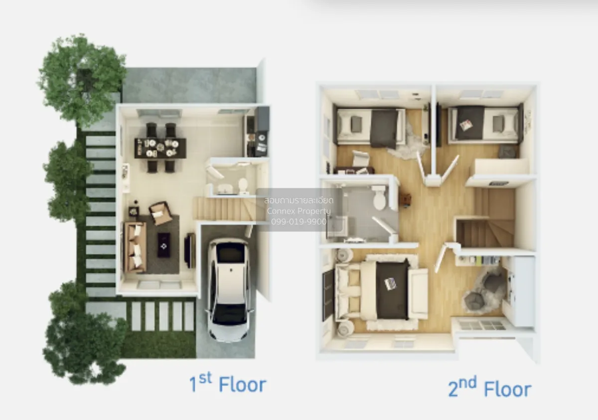 ขายทาวน์เฮ้าส์/ทาวน์โฮม  บ้านพฤกษา 150 ประชาอุทิศ (2) ในคลองบางปล 2