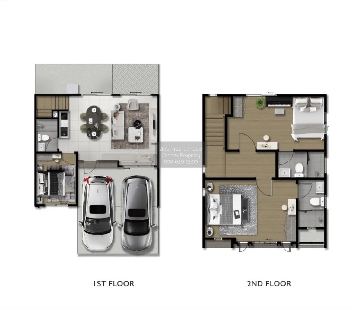 ขายบ้าน  เดอะ คอนเนค พระราม 5 บางศรีเมือง เมืองนนทบุรี นนทบุรี CX 2