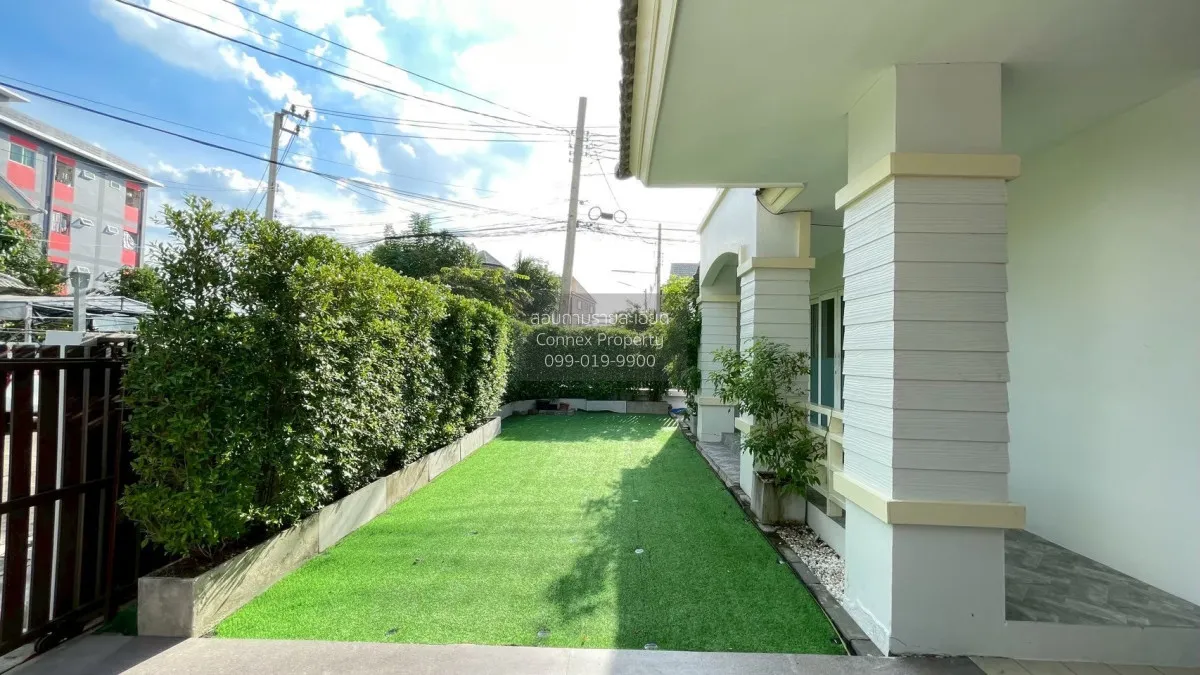 For Rent House , Baan Suan Racha Kaset - Nawamin , wide frontage  3