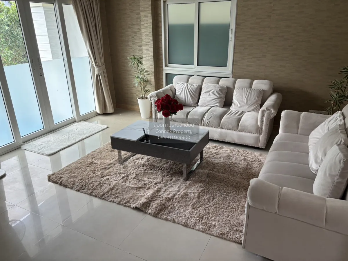 For Sale House , Baan Suan Racha Kaset - Nawamin , wide frontage 