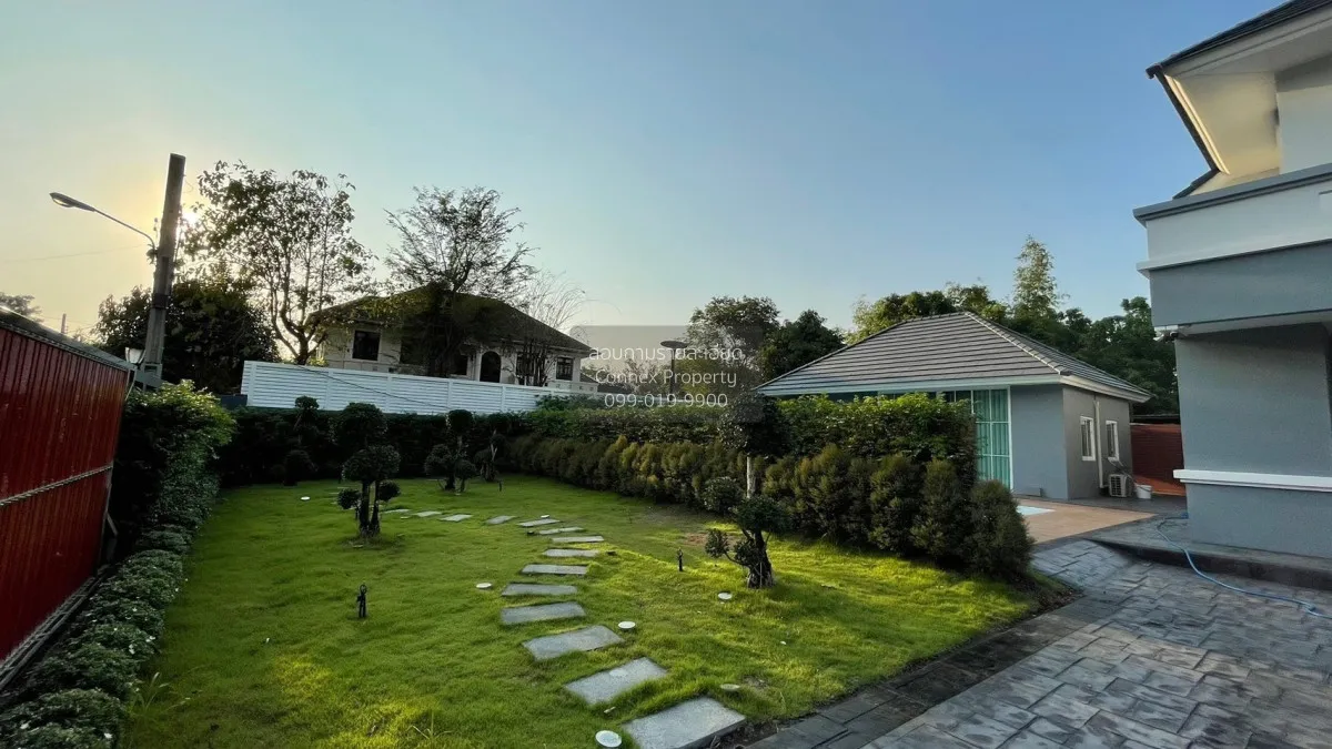 For Rent House , Baan Suan Neramit Watcharapol-Permsin , wide fro 4