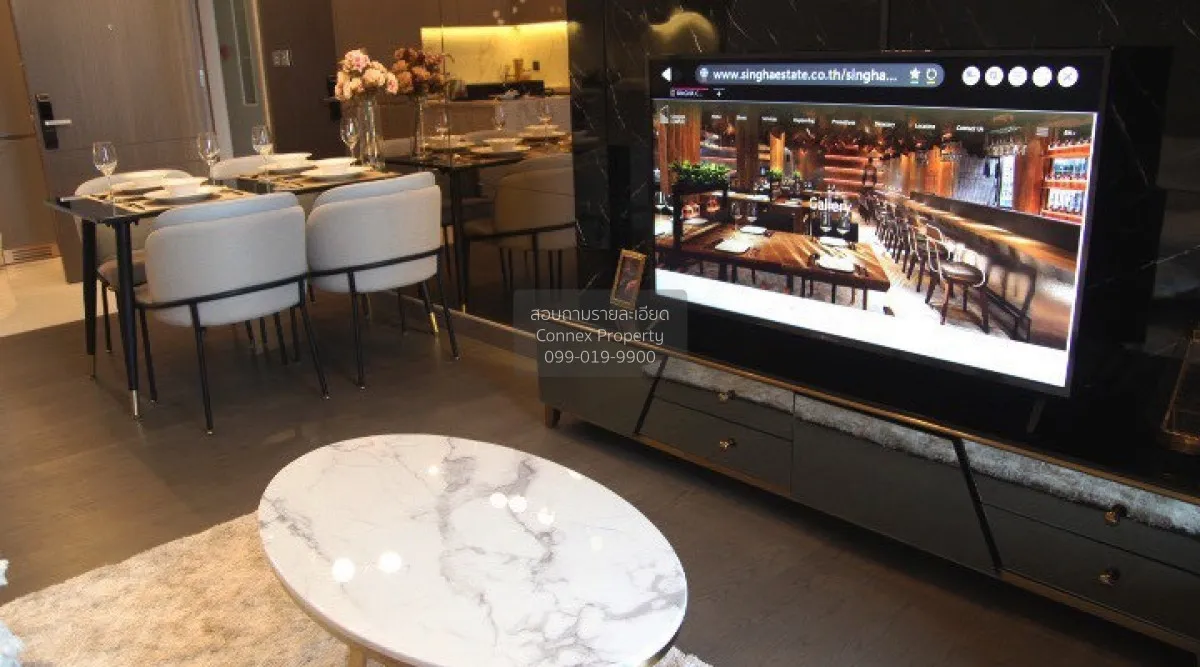 เช่าคอนโด  ดิ เอส แอท สิงห์คอมเพล็กซ์ ชั้นสูง MRT-เพชรบุรี บางกะป 3