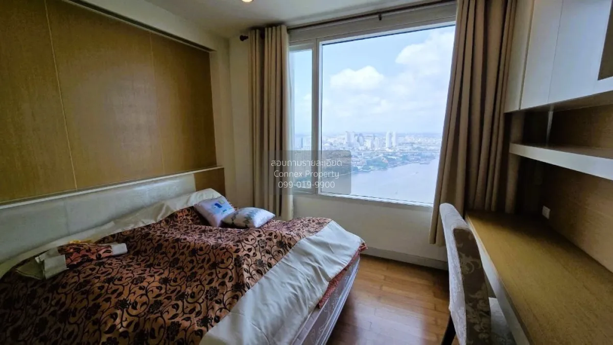 ขายคอนโด  วอร์เตอร์มาร์ค เจ้าพระยา ริเวอร์ ชั้นสูง วิวแม่น้ำ BTS-