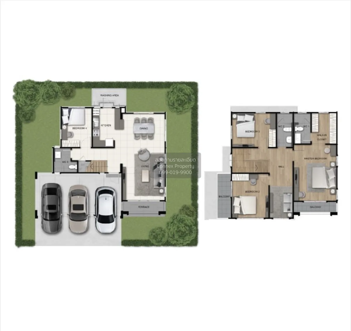 ขายบ้าน  ภัสสร 90 ร่มเกล้า-รามคำแหง มีนบุรี เขต มีนบุรี กรุงเทพ C 2