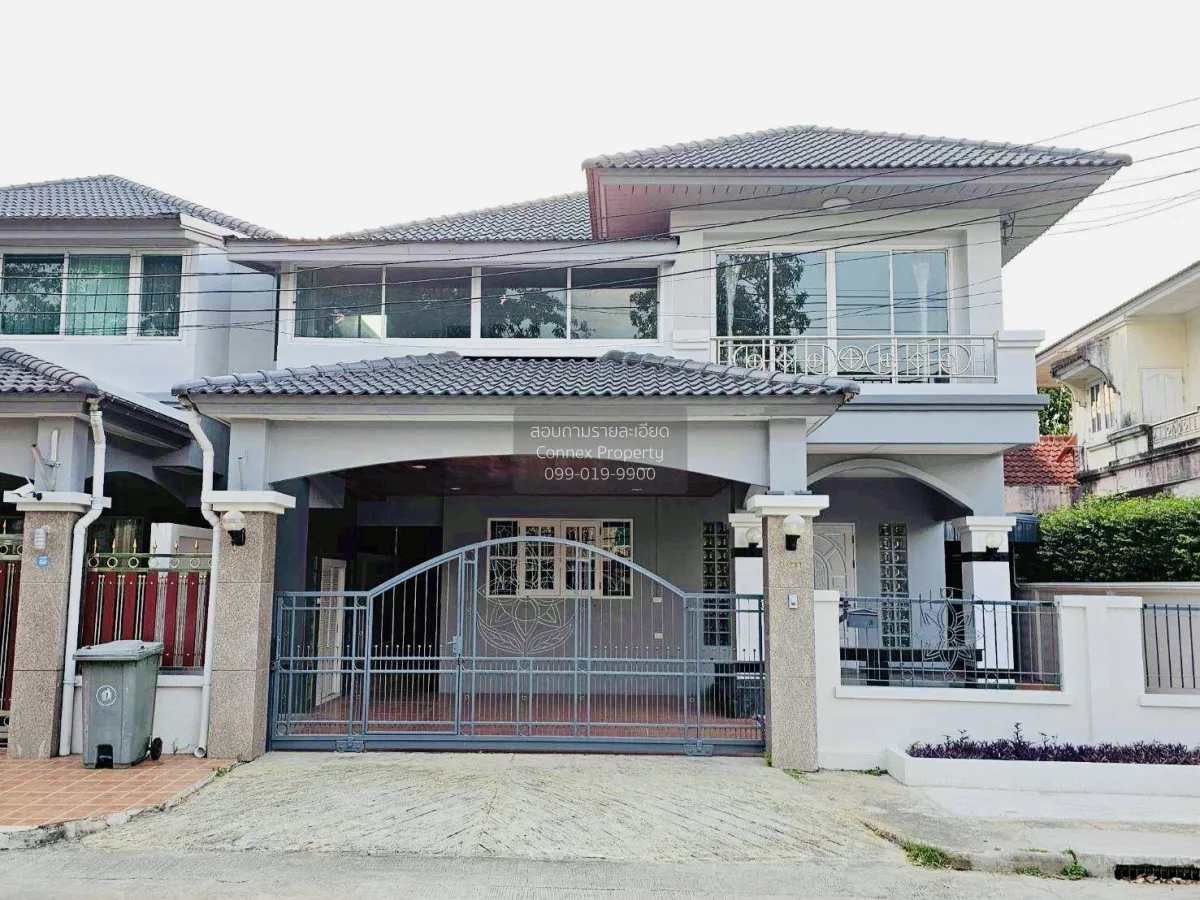 ขายบ้าน  บ้านสวนดอกไม้ ศาลาธรรมสพน์ เขต ทวีวัฒนา กรุงเทพ CX-15107 1