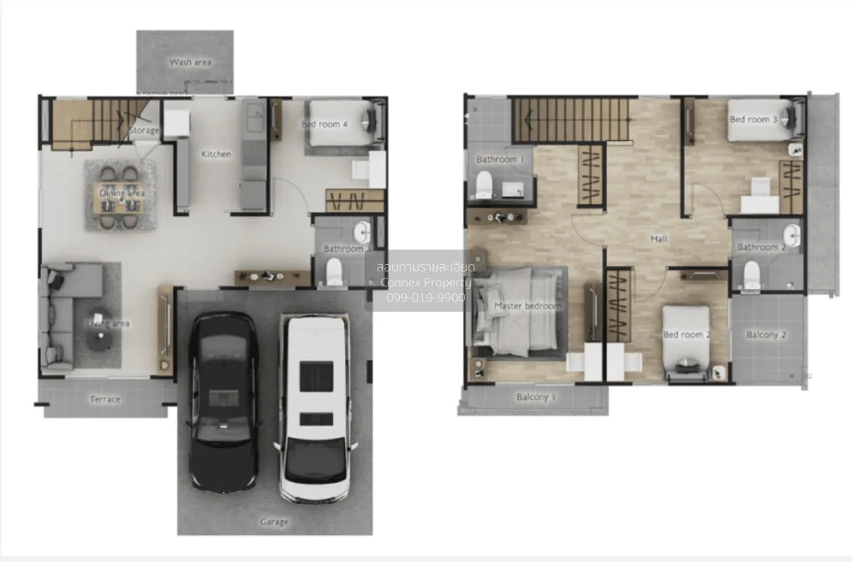 ขายบ้าน  เดอะแพลนท์ บางนา - วงแหวน ราชาเทวะ บางพลี สมุทรปราการ CX 2