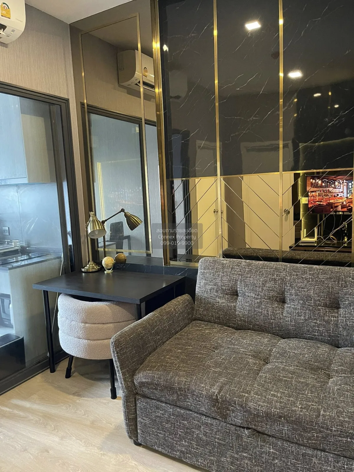 เช่าคอนโด  เดอะ ทรี พัฒนาการ - เอกมัย ARL-รามคำแหง สวนหลวง เขต สว 1