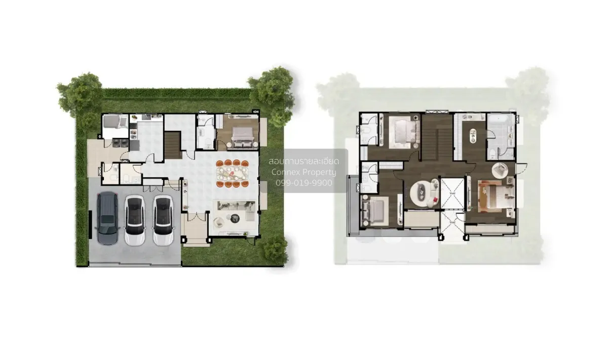 ขายบ้าน  เฌอรีน พหล - วัชรพล ท่าแร้ง เขต บางเขน กรุงเทพ CX-151203 2