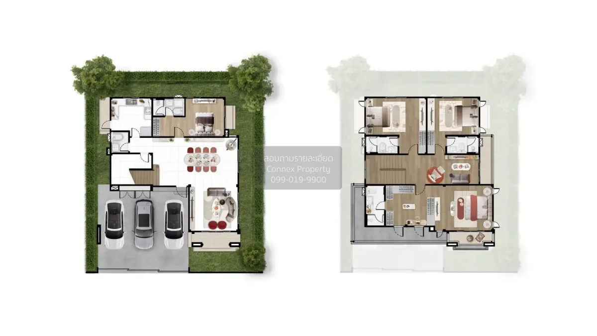 ขายบ้าน  เฌอรีน พหล - วัชรพล ท่าแร้ง เขต บางเขน กรุงเทพ CX-151205 2