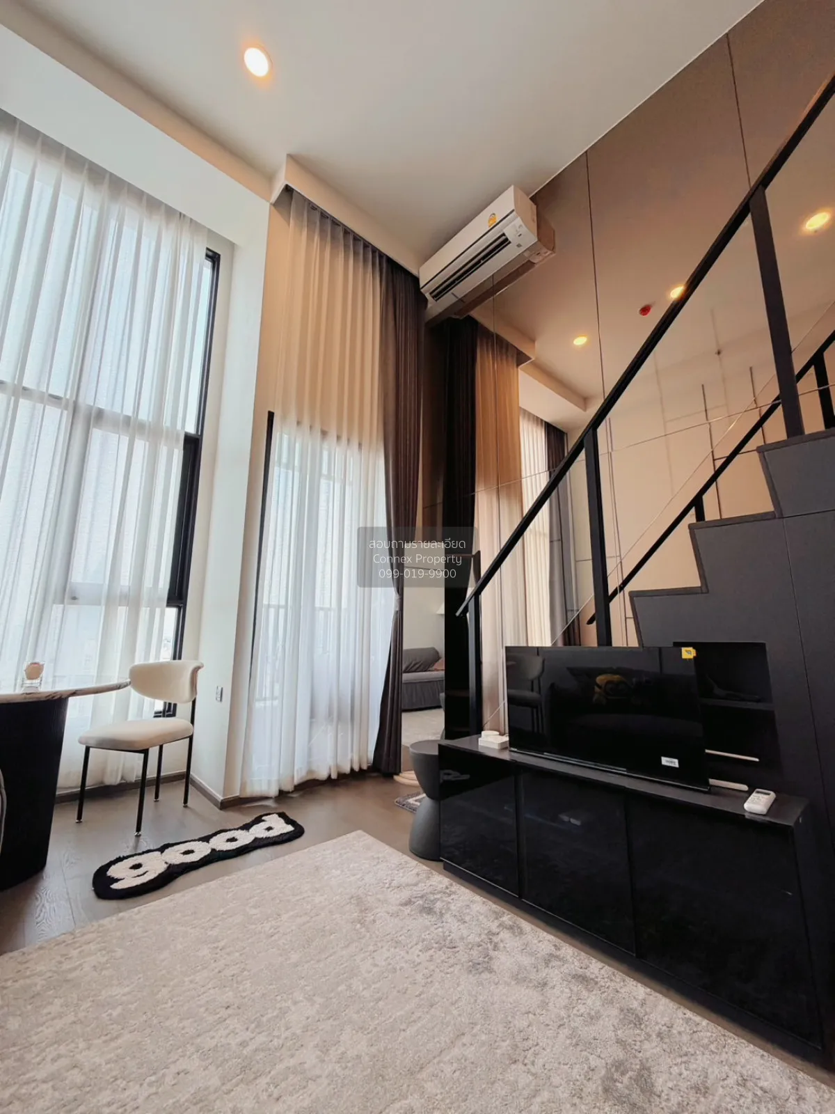 เช่าคอนโด  พาร์ค ออริจิ้น จุฬา - สามย่าน ดูเพล็กซ์ MRT-สามย่าน มห 2