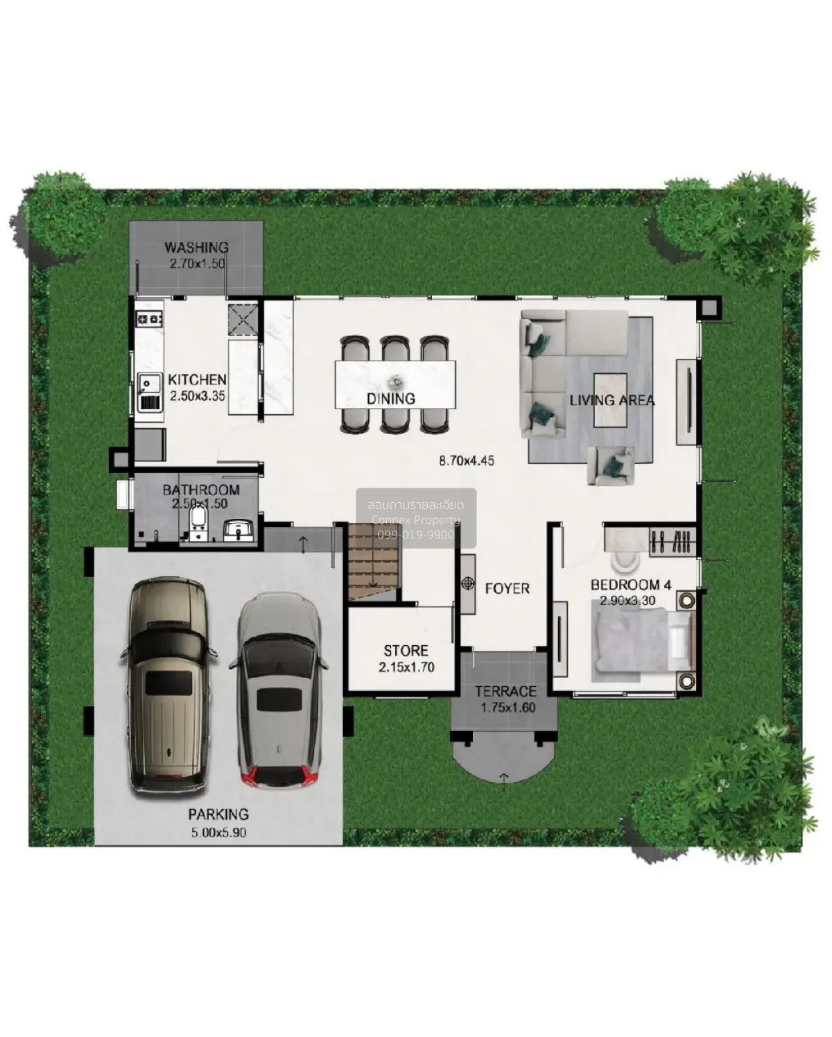ขายบ้าน  มอร์เกน บางขุนเทียน - พระราม 2 แสมดำ เขต บางขุนเทียน กรุ 2