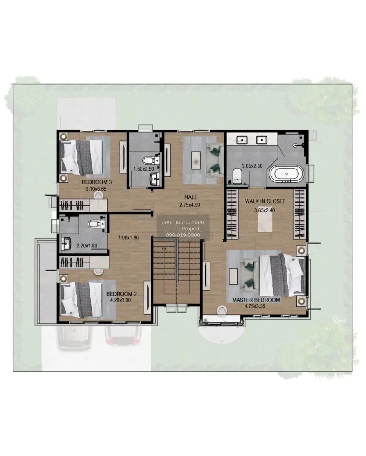 ขายบ้าน  มอร์เกน บางขุนเทียน - พระราม 2 แสมดำ เขต บางขุนเทียน กรุ 3