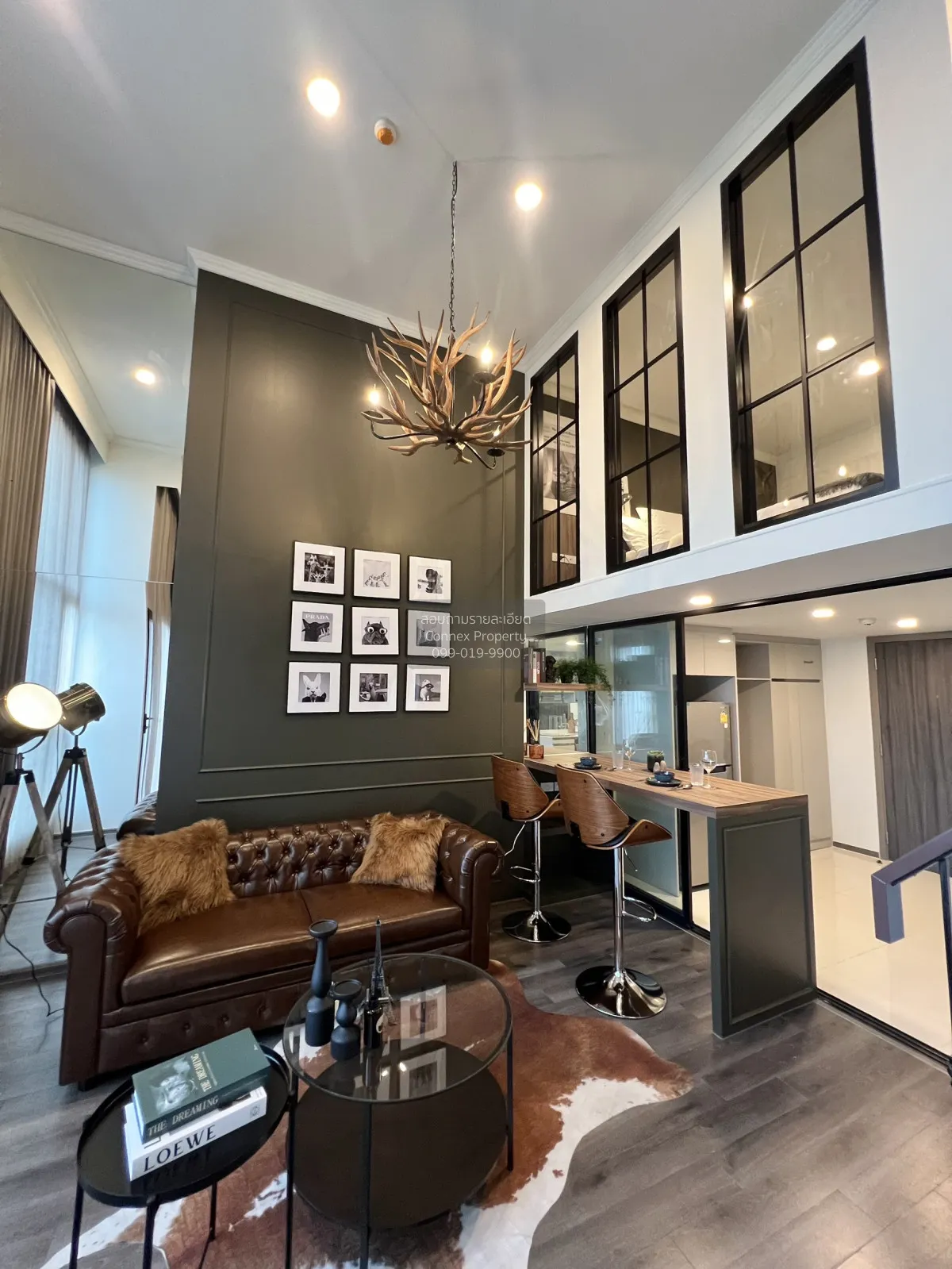 For Sale Condo , KnightsBridge Space Rama 9 , Duplex , nice view 