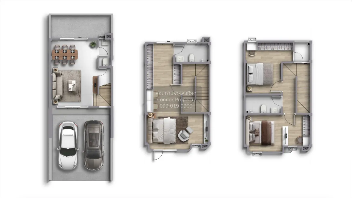 For Sale Townhouse/Townhome  , Cordiz Pattanakarn - Onnut , BTS-O 2