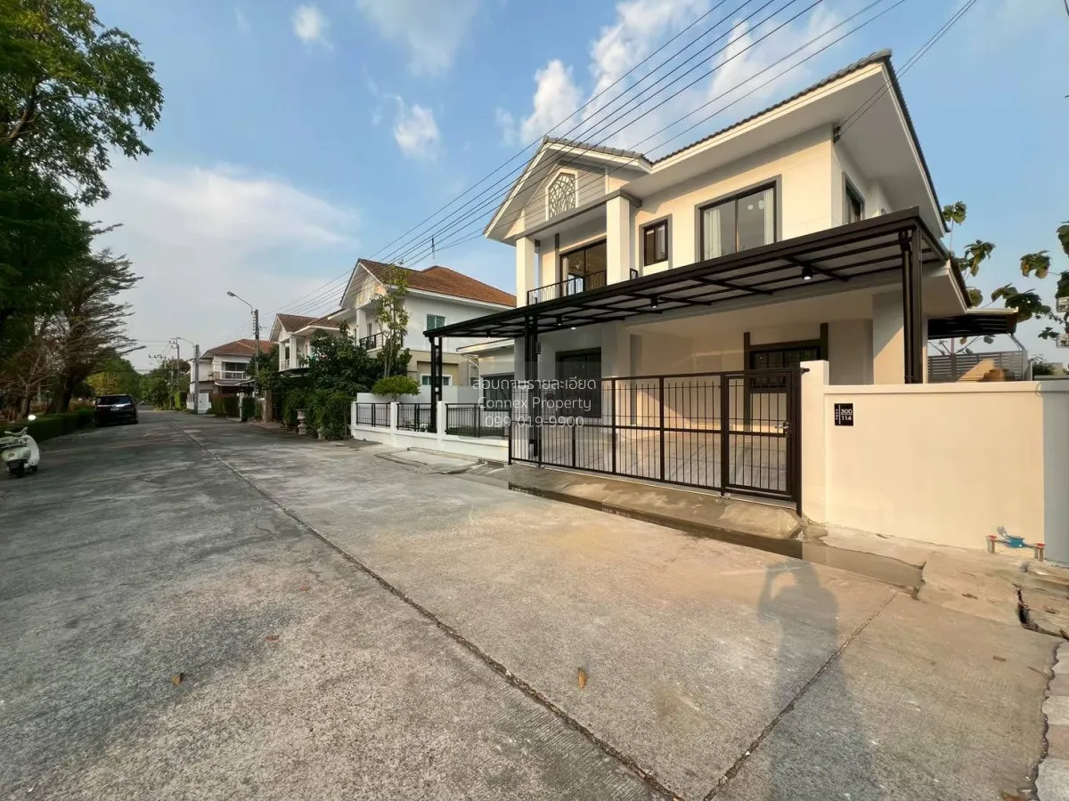 For Sale House , Lanceo Wongwaen-Ramintra , nice view , corner un 3