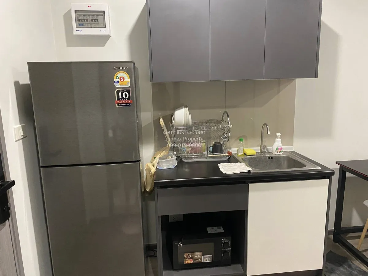 เช่าคอนโด  ริช พอยท์ แอท บีทีเอส วุฒากาศ BTS-วุฒากาศ ตลาดพลู เขต 