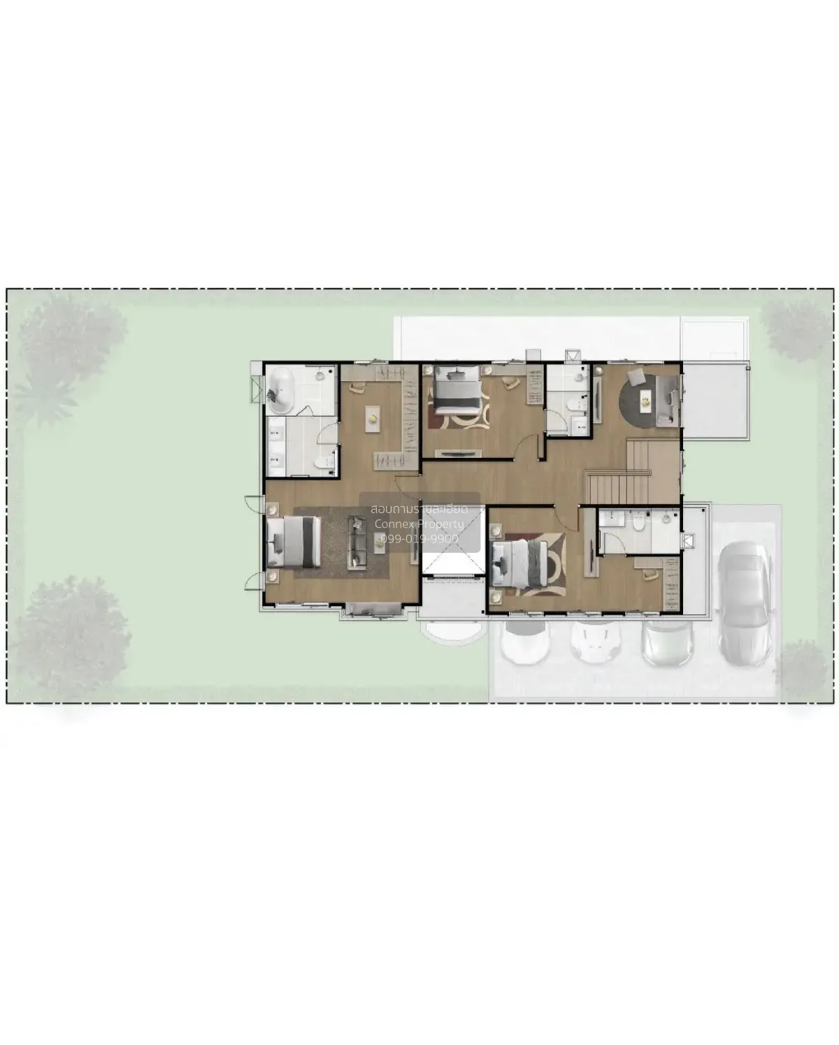 ขายบ้าน  แกรนด์ มอร์เกน พรานนก - สาย 2 ศาลาธรรมสพน์ เขต ทวีวัฒนา  3