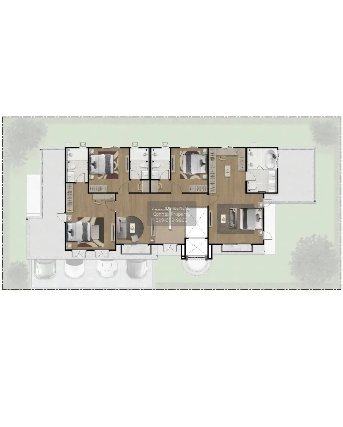 ขายบ้าน  แกรนด์ มอร์เกน พรานนก - สาย 2 ศาลาธรรมสพน์ เขต ทวีวัฒนา  3