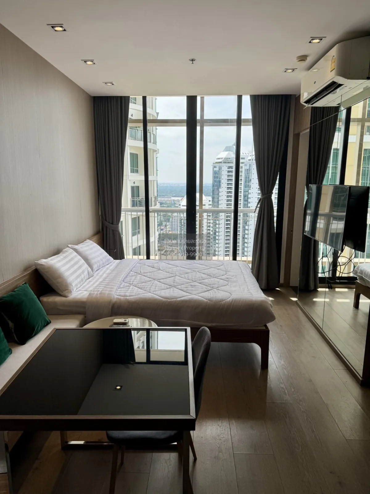 For Rent Condo , Park Origin Phrom Phong , high floor , BTS-Phrom 2