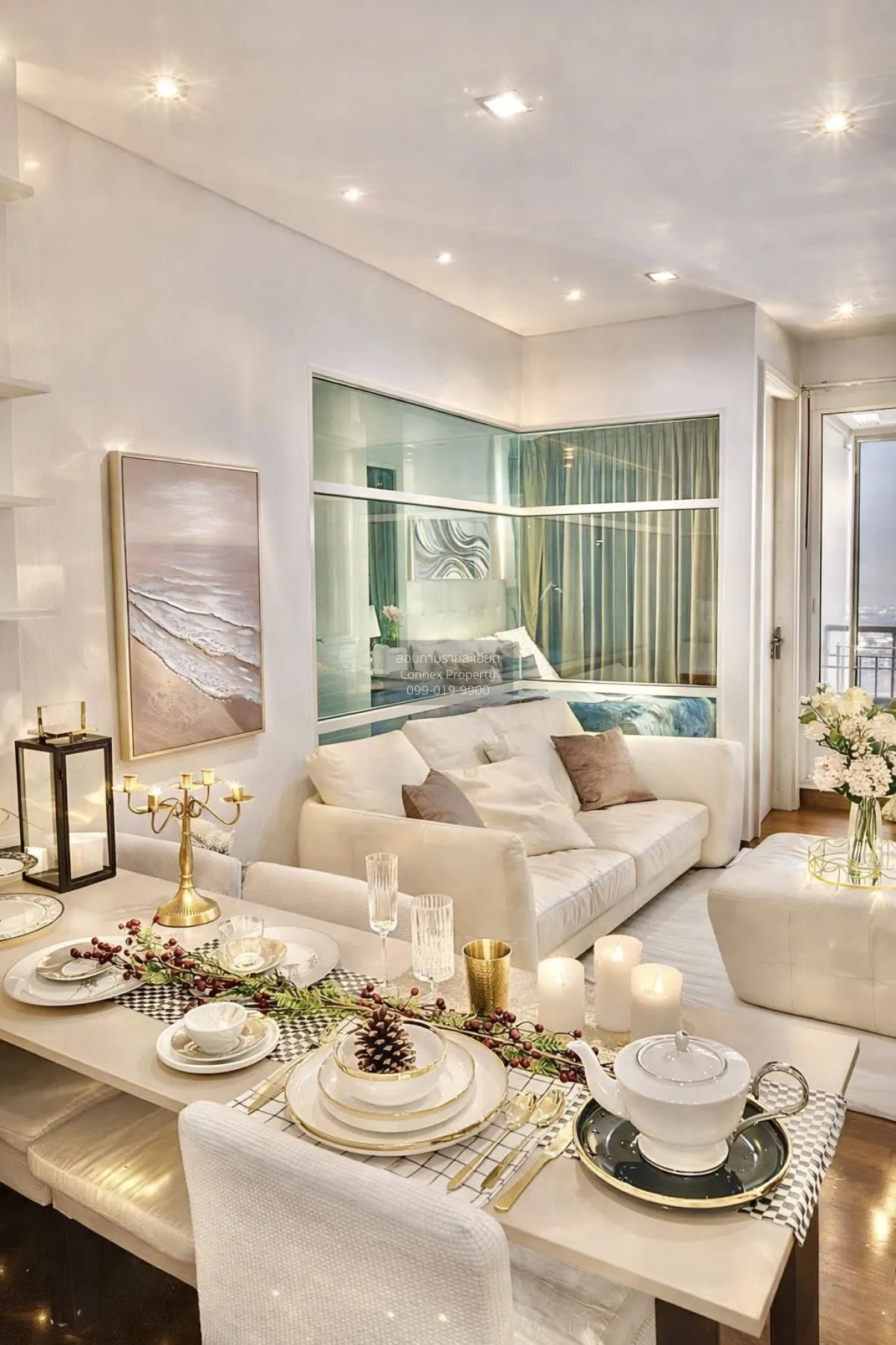 ขายคอนโด  ไอวี่ ทองหล่อ ชั้นสูง ห้องมุม BTS-ทองหล่อ คลองตันเหนือ  1