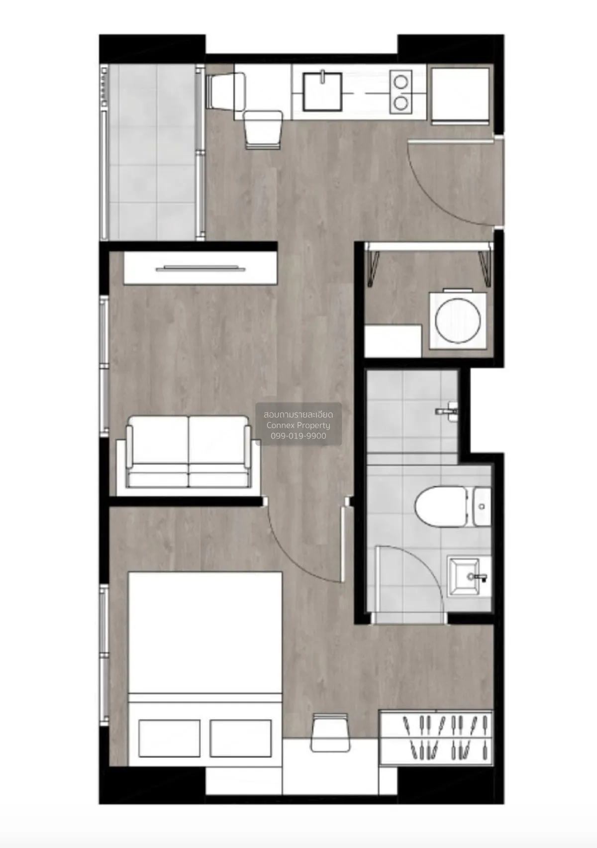 For Sale Condo , Notting Hill Jatujak Interchange , corner unit ,