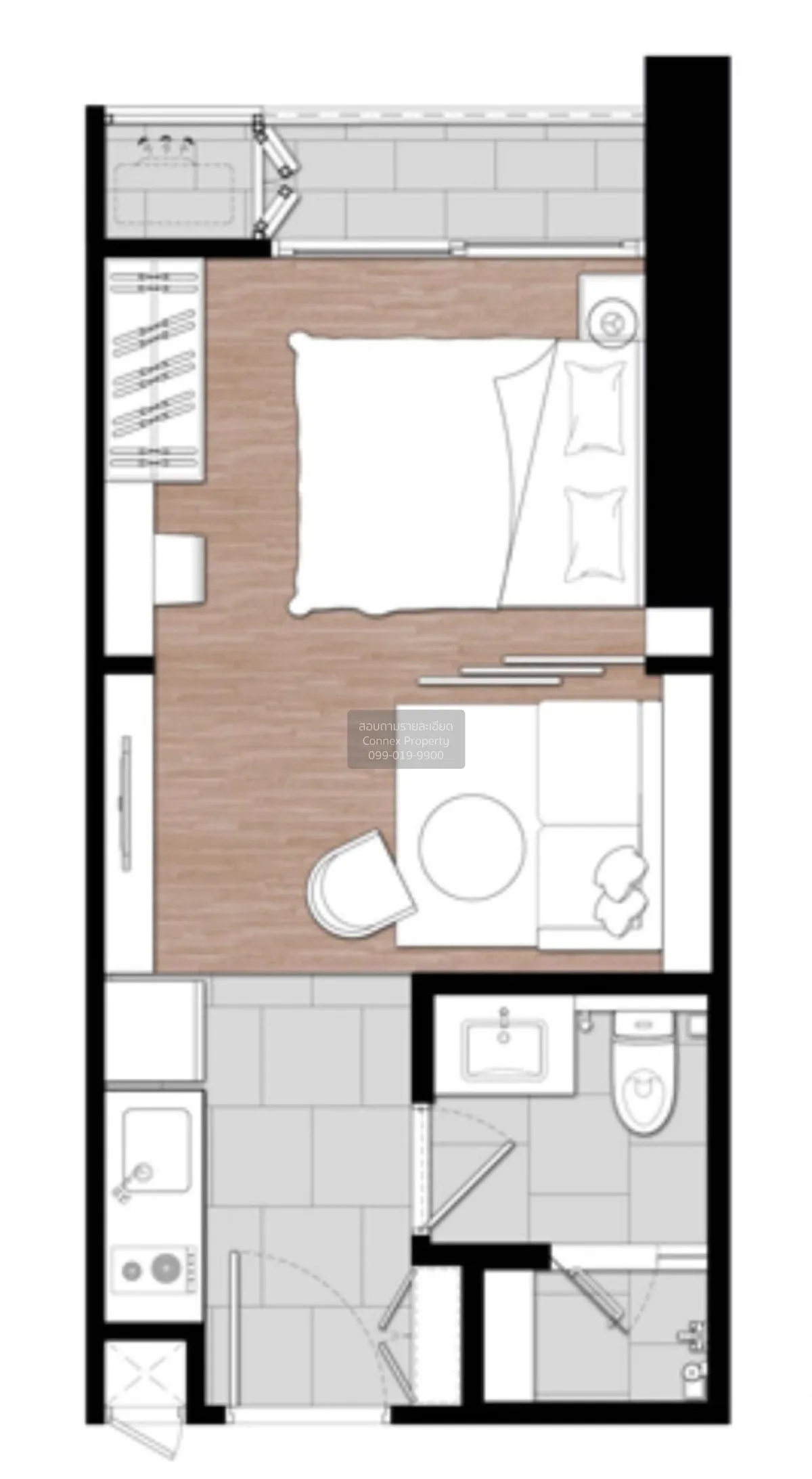 ขายคอนโด  วันไนน์ไฟว์ อโศก - พระราม 9 MRT-พระราม 9 ห้วยขวาง เขต ห 4