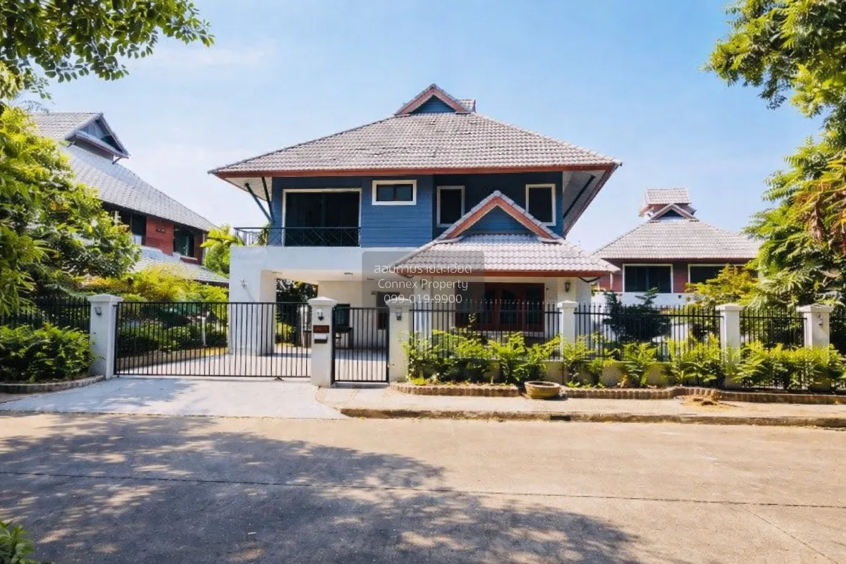 ขายบ้าน  บ้านไม้อิงธาร ศาลากลาง บางกรวย นนทบุรี CX-151969 1