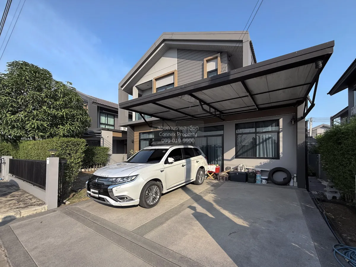 แรร์ยูนิต หน้าบ้านไม่ชนใคร ต่อเติมครบ คณาสิริ ราชพฤกษ์ 346​ เมือง 4