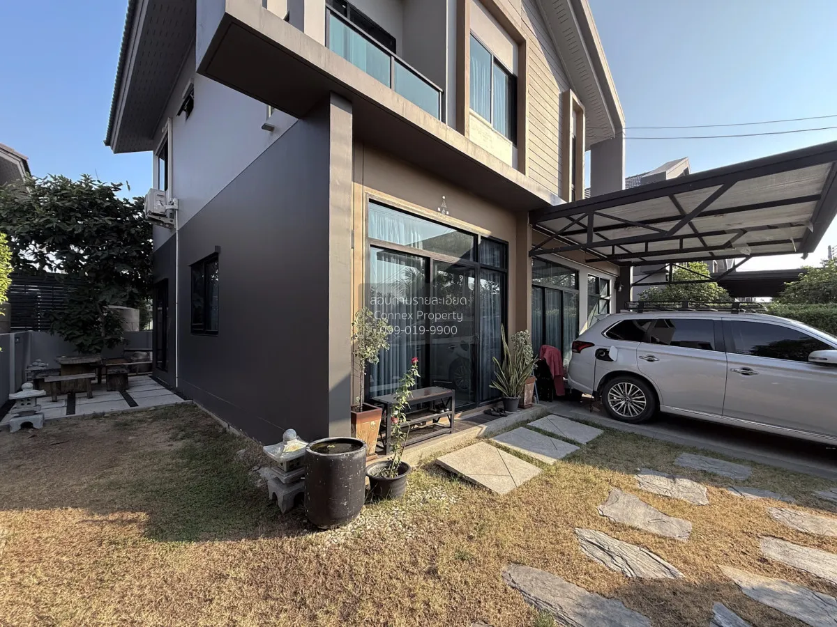 แรร์ยูนิต หน้าบ้านไม่ชนใคร ต่อเติมครบ คณาสิริ ราชพฤกษ์ 346​ เมือง