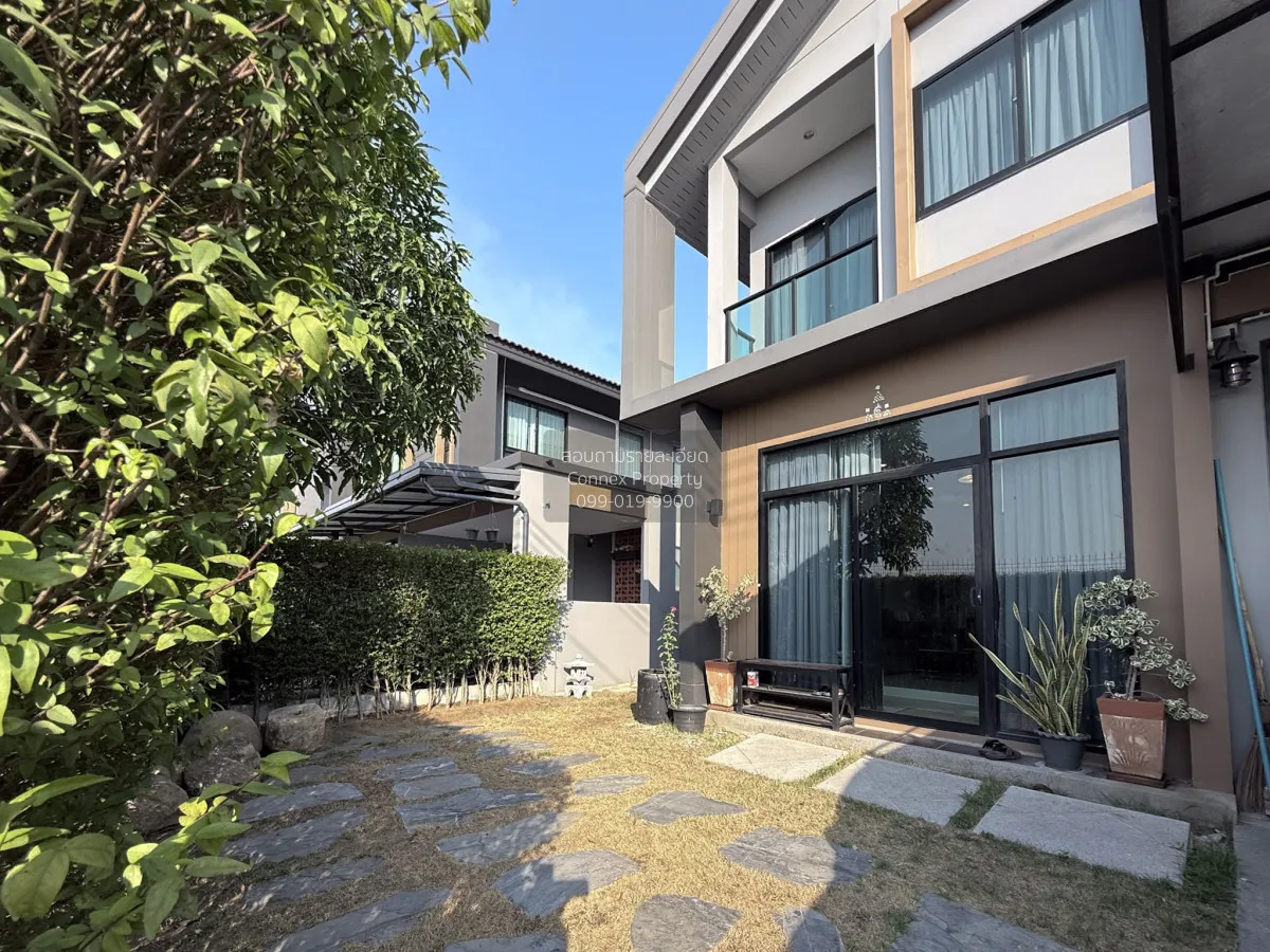 แรร์ยูนิต หน้าบ้านไม่ชนใคร ต่อเติมครบ คณาสิริ ราชพฤกษ์ 346​ เมือง