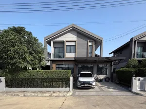 แรร์ยูนิต หน้าบ้านไม่ชนใคร ต่อเติมครบ คณาสิริ ราชพฤกษ์ 346​ เมืองปทุมธานี ปทุมธานี CX-152034