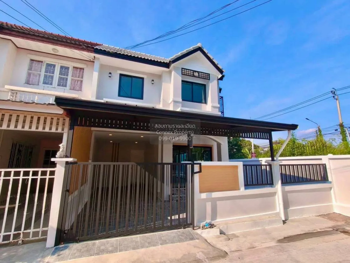 ขายทาวน์เฮ้าส์/ทาวน์โฮม  อักษรา บางบัวทอง ห้องมุม รีโนเวทใหม่ บาง 2