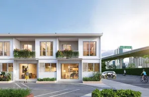 For Rent Townhouse/Townhome  , Baan Greenhaus Ransit Station - Workpoint , Bang Phut , Mueang Pathum Thani , Pathum Thani , CX-152069