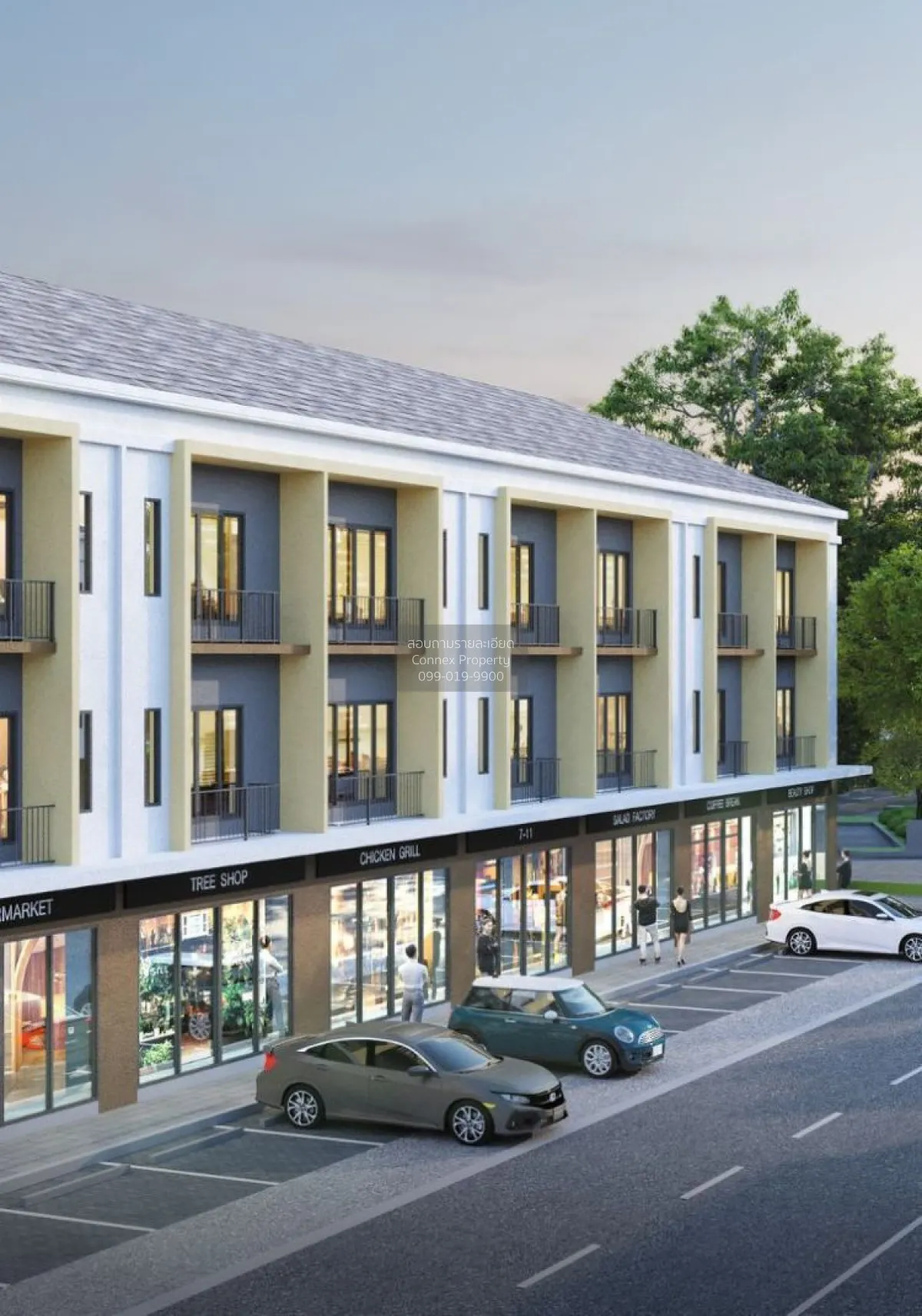 เช่าอาคารพาณิชย์  เดอะ คอนเนค บิซ ทาวน์ บางนา - เทพารักษ์ บางเสาธ 1